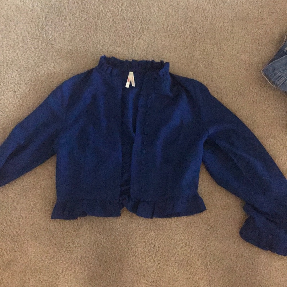 Blue blouse